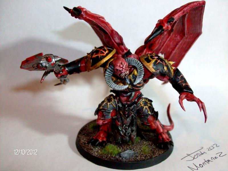 Black Legion, Chaos, Chaos Daemons, Daemon Prince, Khorne Black Legion Daemon Prince Gallery